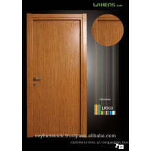 Preço barato Teak Laminate Interior Door Plain Surface